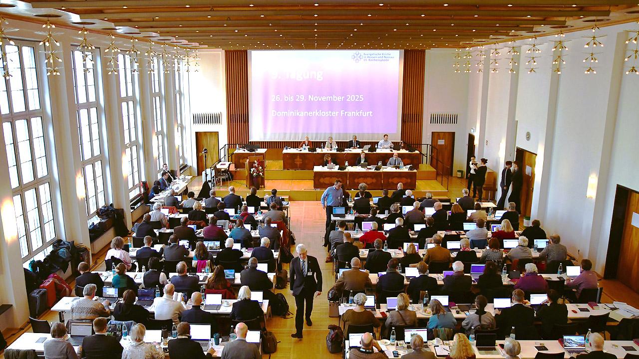 Synodenplenum von oben