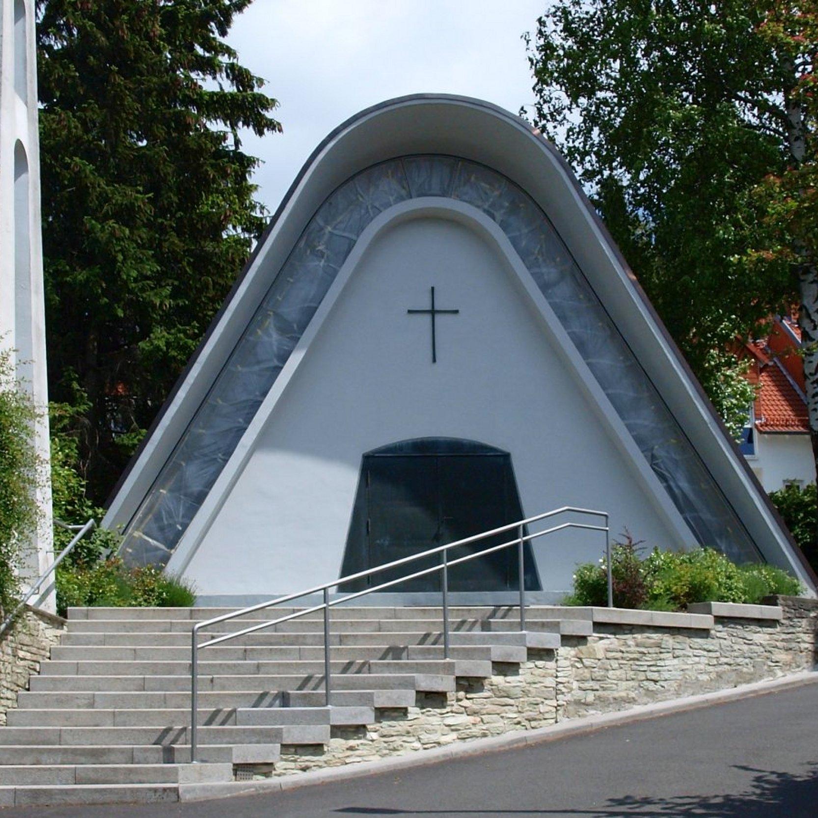 Modernes Kirchengebäude