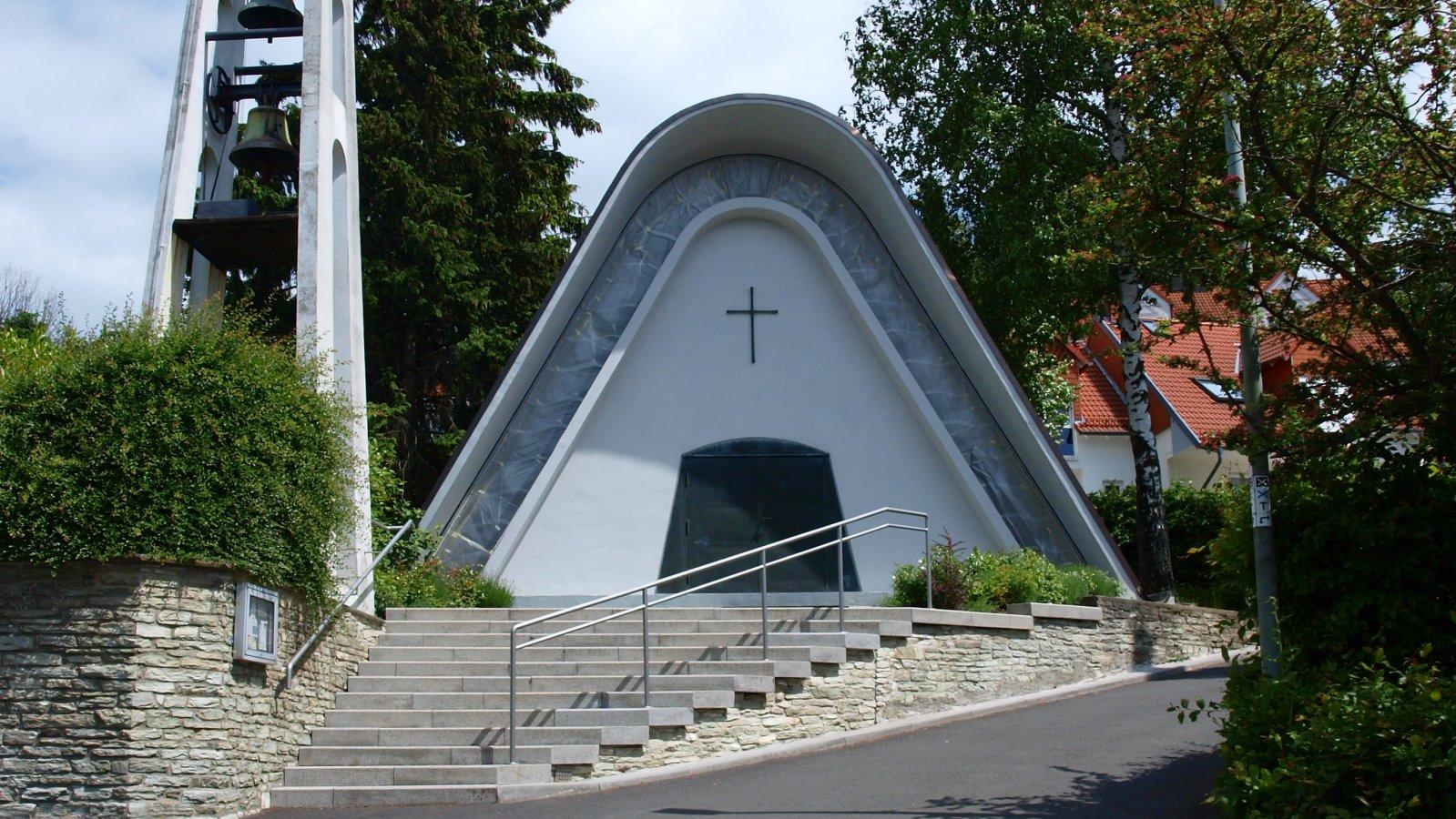 Modernes Kirchengebäude