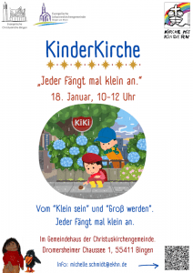 KinderKirche Plakat