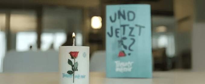 Trauerkerze zur Impulspost Trauer mit mir