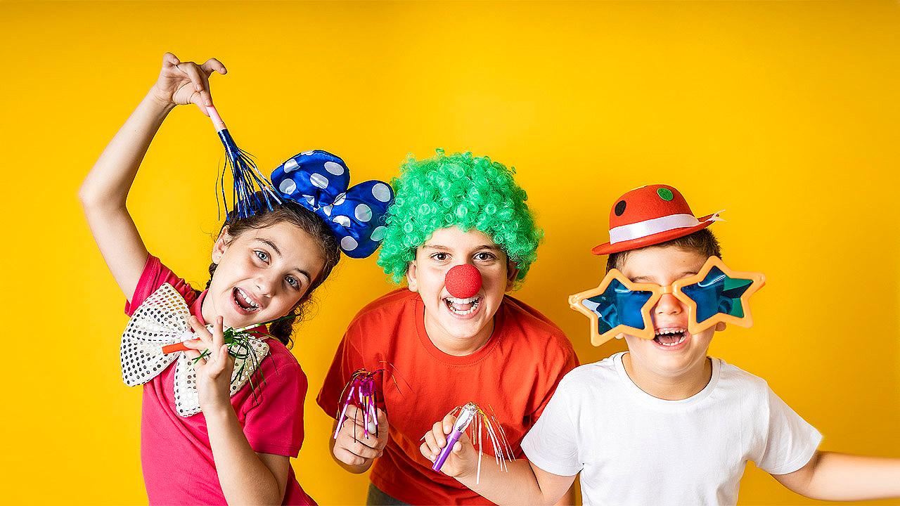 Verkleidete Kinder