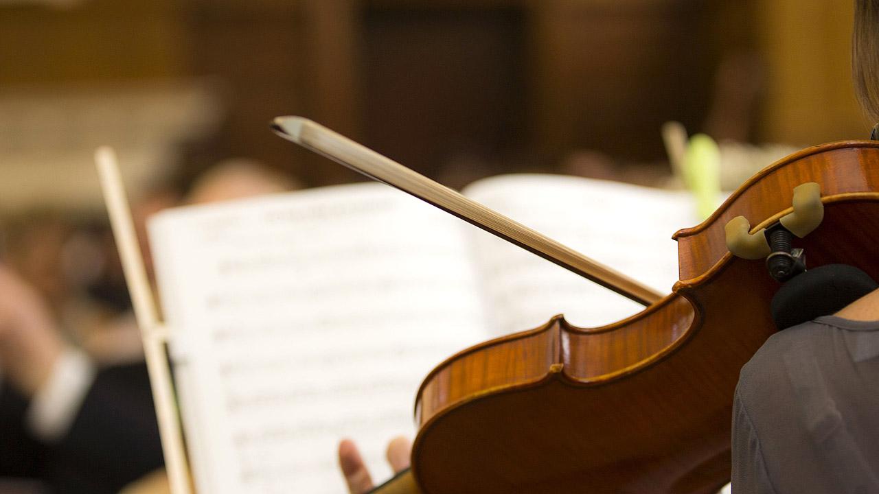 Ausschnitt einer Geige