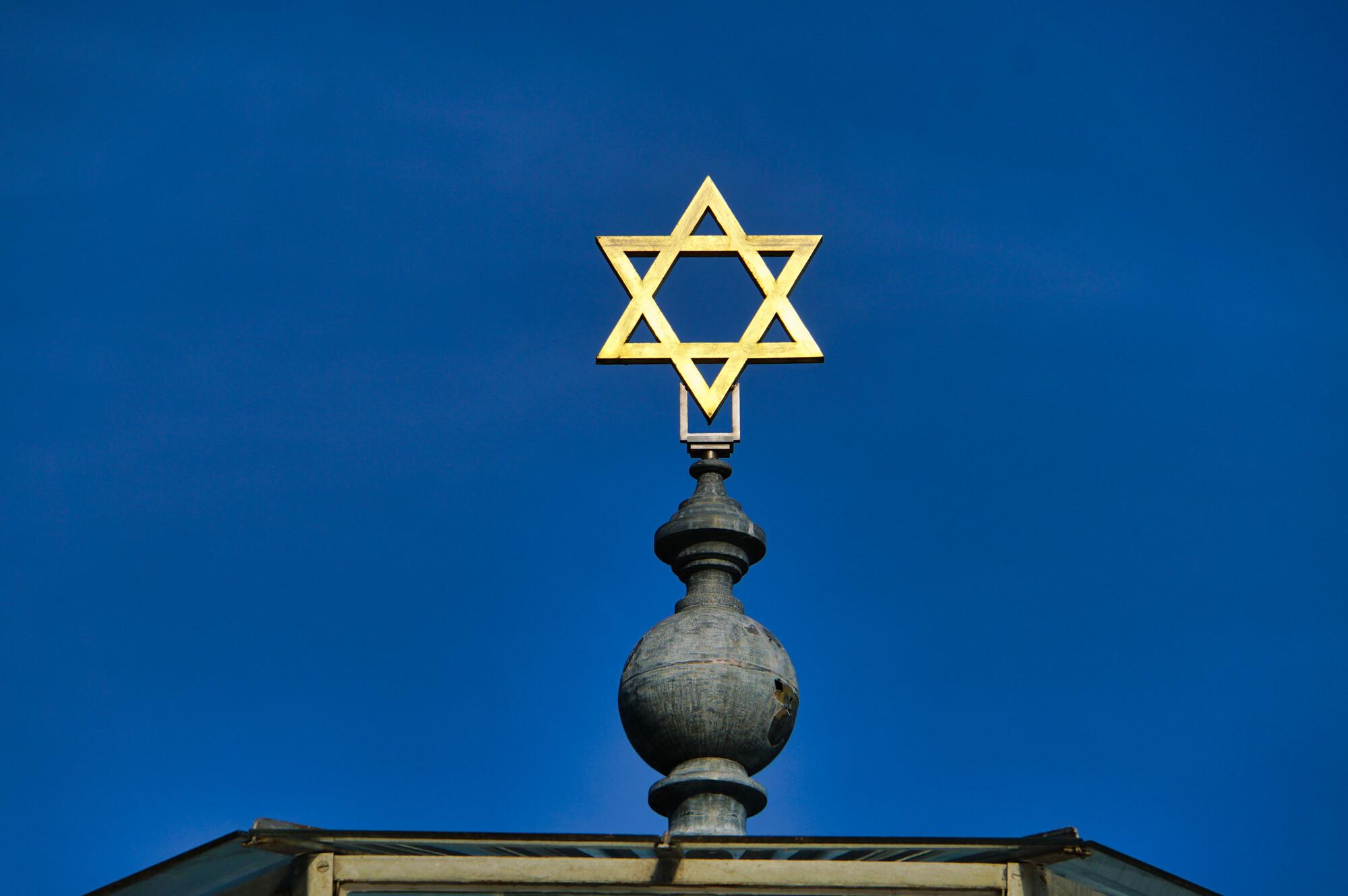 Goldener Davidstern