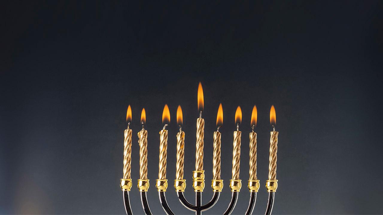 Chanukka-Leuchter